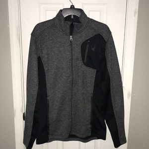 Men’s Large Spyder zip up jacket